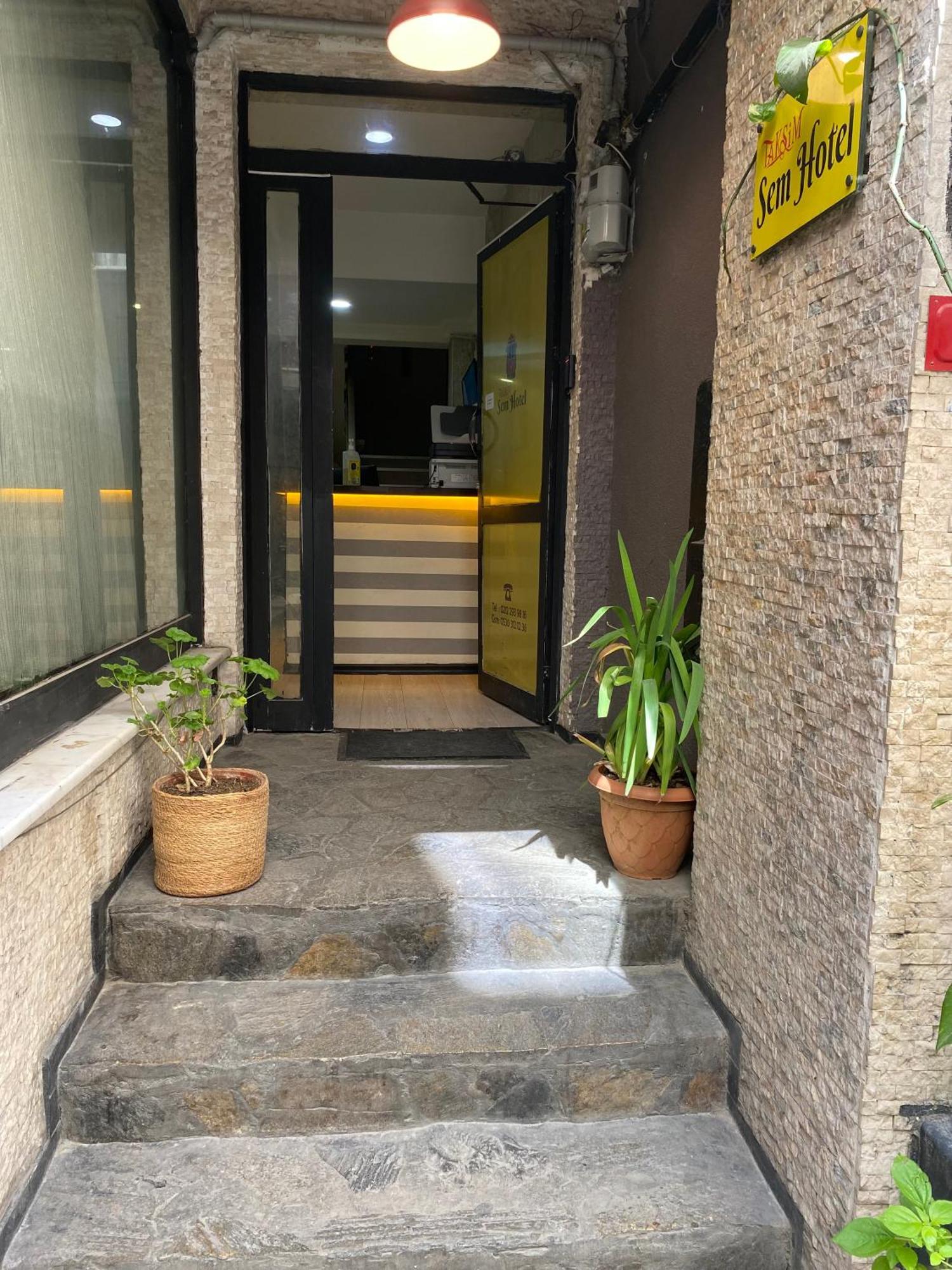 Taksim Sem Hotel Istanbul Exteriör bild