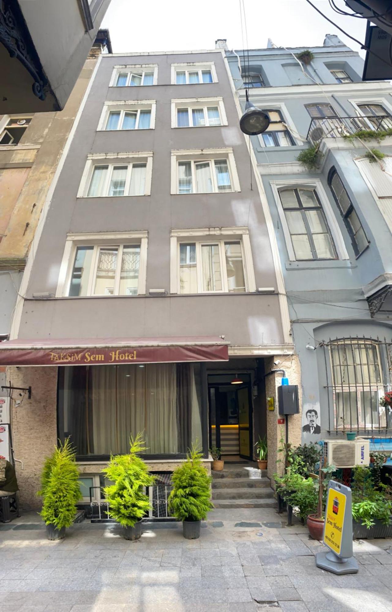 Taksim Sem Hotel Istanbul Exteriör bild